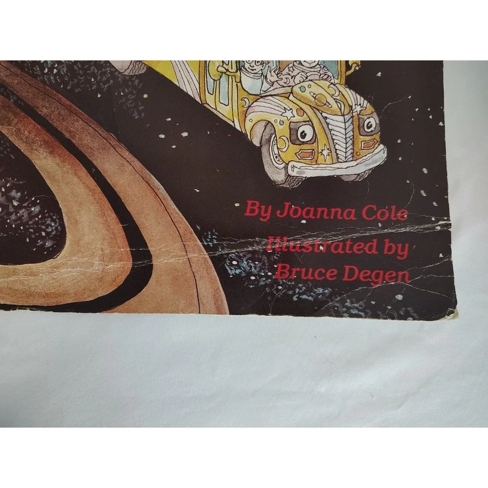 1991 Scholastic Big Books The Magic School Bus: Lost In The Solar System Book